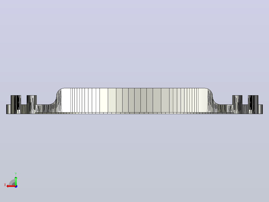 3D打印面罩后视图