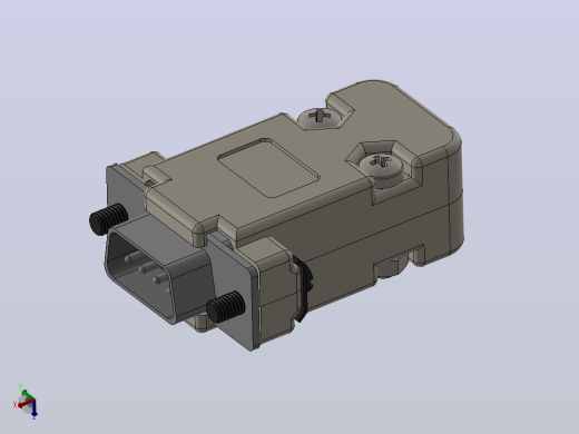 Db9连接器塑料盖
