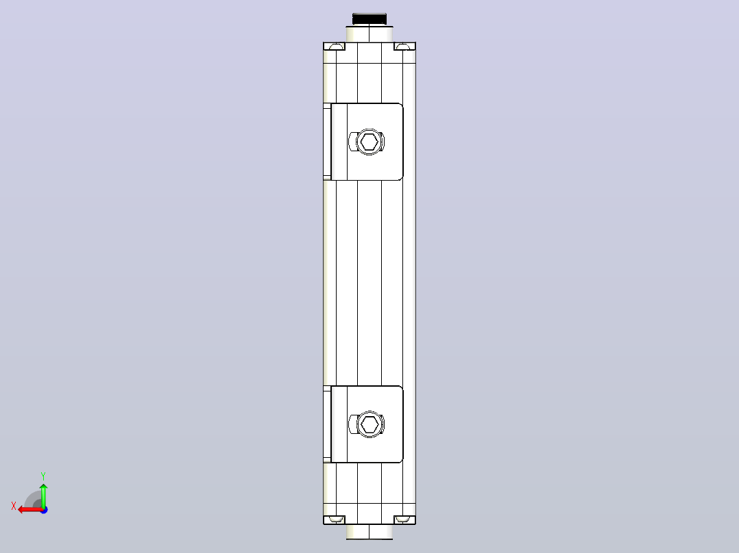 XTG0440安全光栅后视图