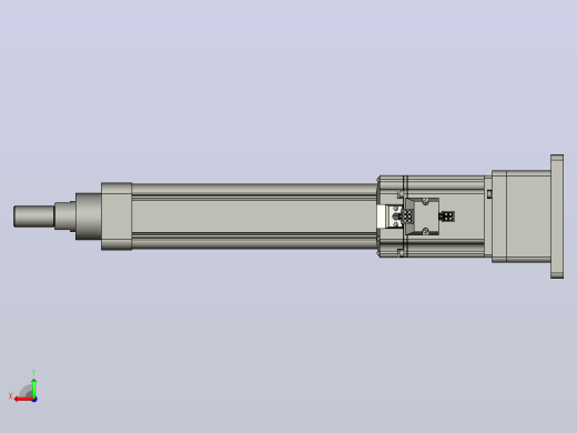 RKD50-200-P-FB-75-B3折返电动缸后视缩略图