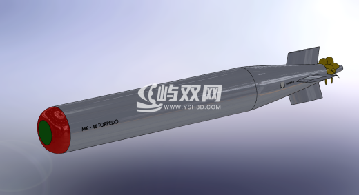 MK-46鱼雷模型设计缩略图