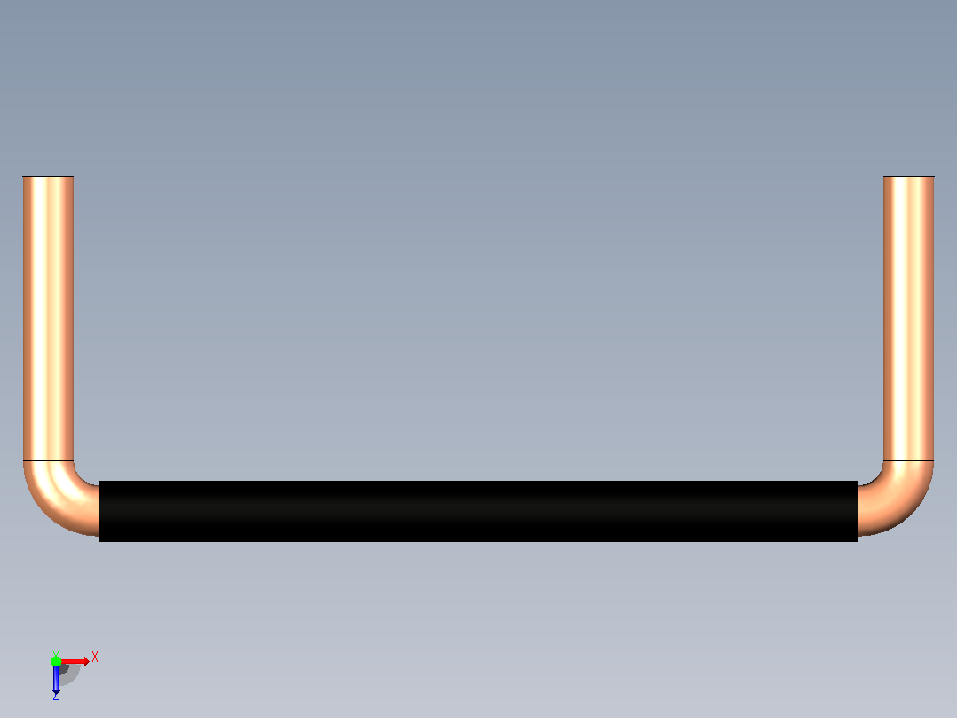 插头连接器Wirebridge_10.16xD0.6mm俯视图