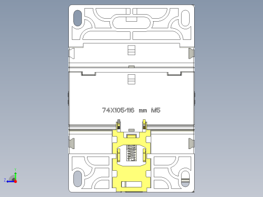 NC8-80~100交流接触器三维模型202204右视缩略图