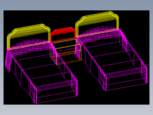 室内家具及植物三维模型二-CA022