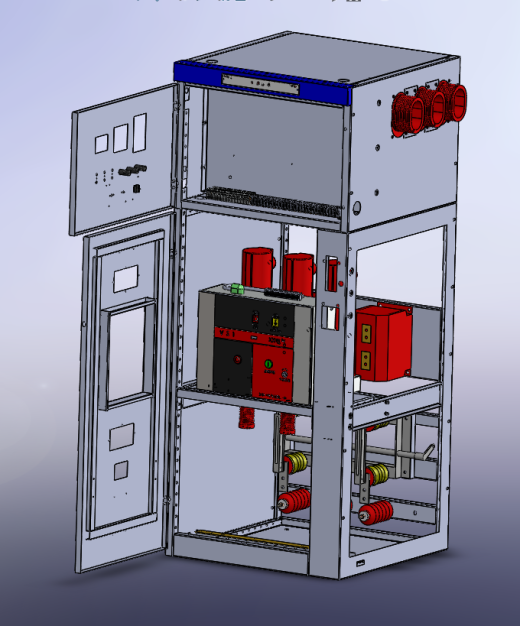 HXGN中压环网柜带完整特征可编辑缩略图