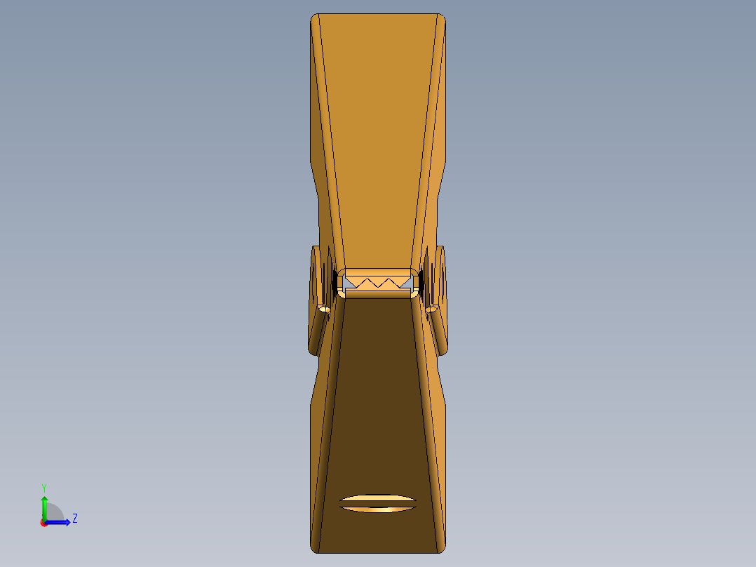 3 鳄鱼夹左视图