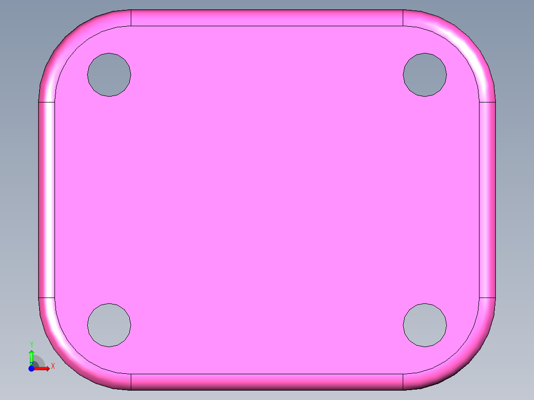 机械零件设计图前视图