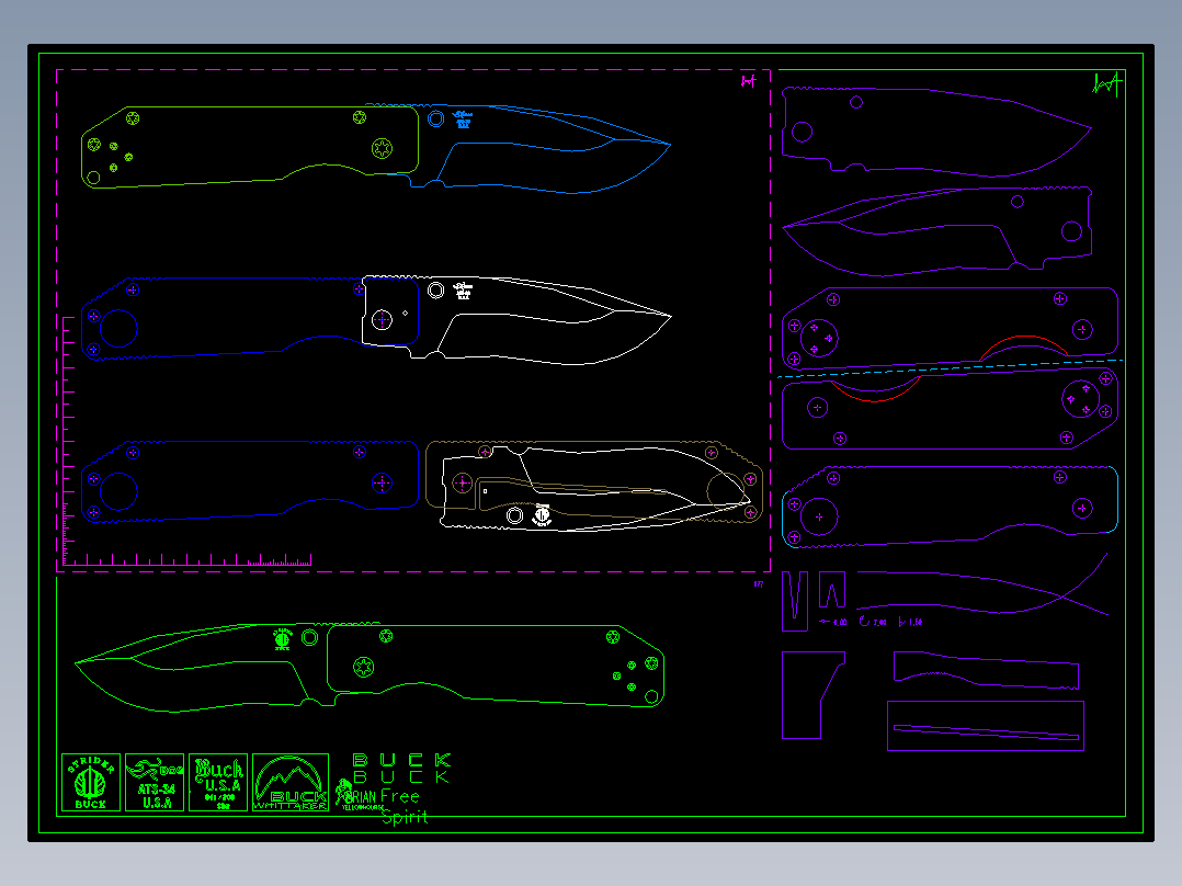 巴克战术刀Buck880
