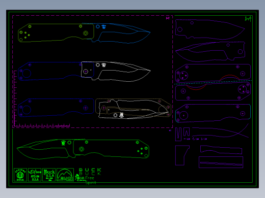 巴克战术刀Buck880