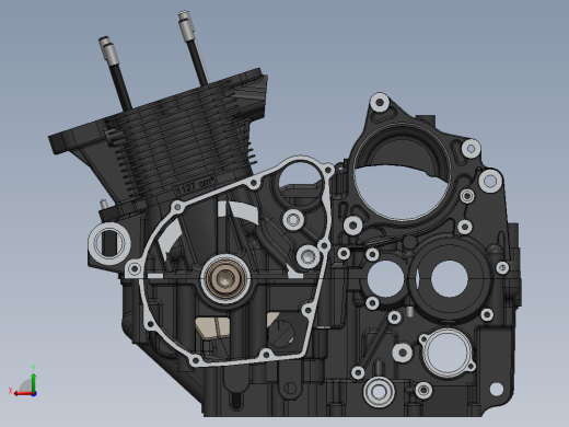 solidworks moteur 引擎后视缩略图