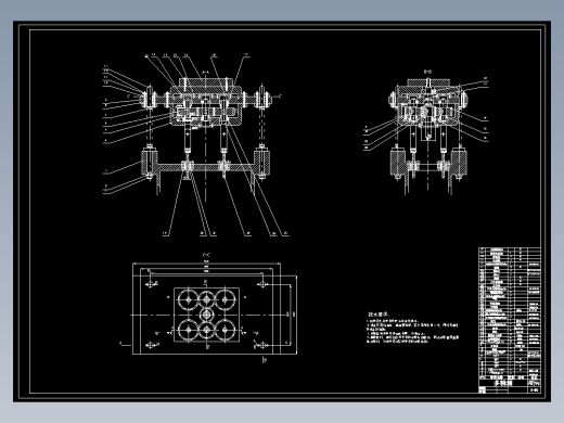 普通钻床改造为多轴钻床