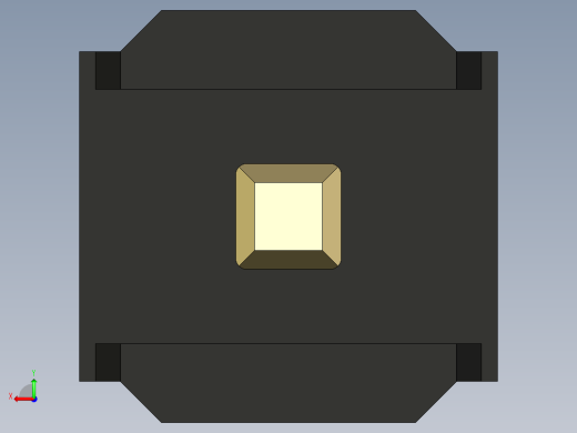 彩色公头100mil（2.54mm）系列-DS1021_black_1x01p_100mil_Type1_rev1.0后视缩略图