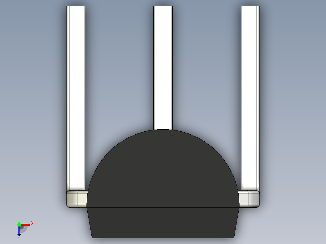 TO-92_Min_LF52_rev1.1俯视图