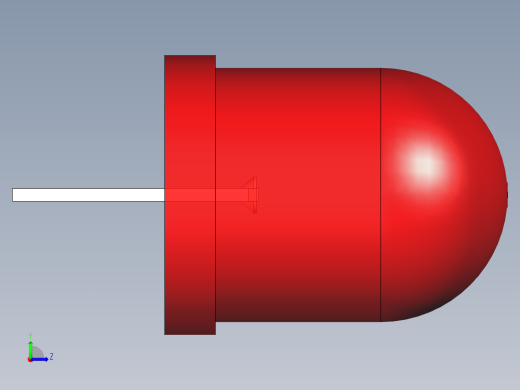 LED_Round_Red180_D10.0mm左视缩略图