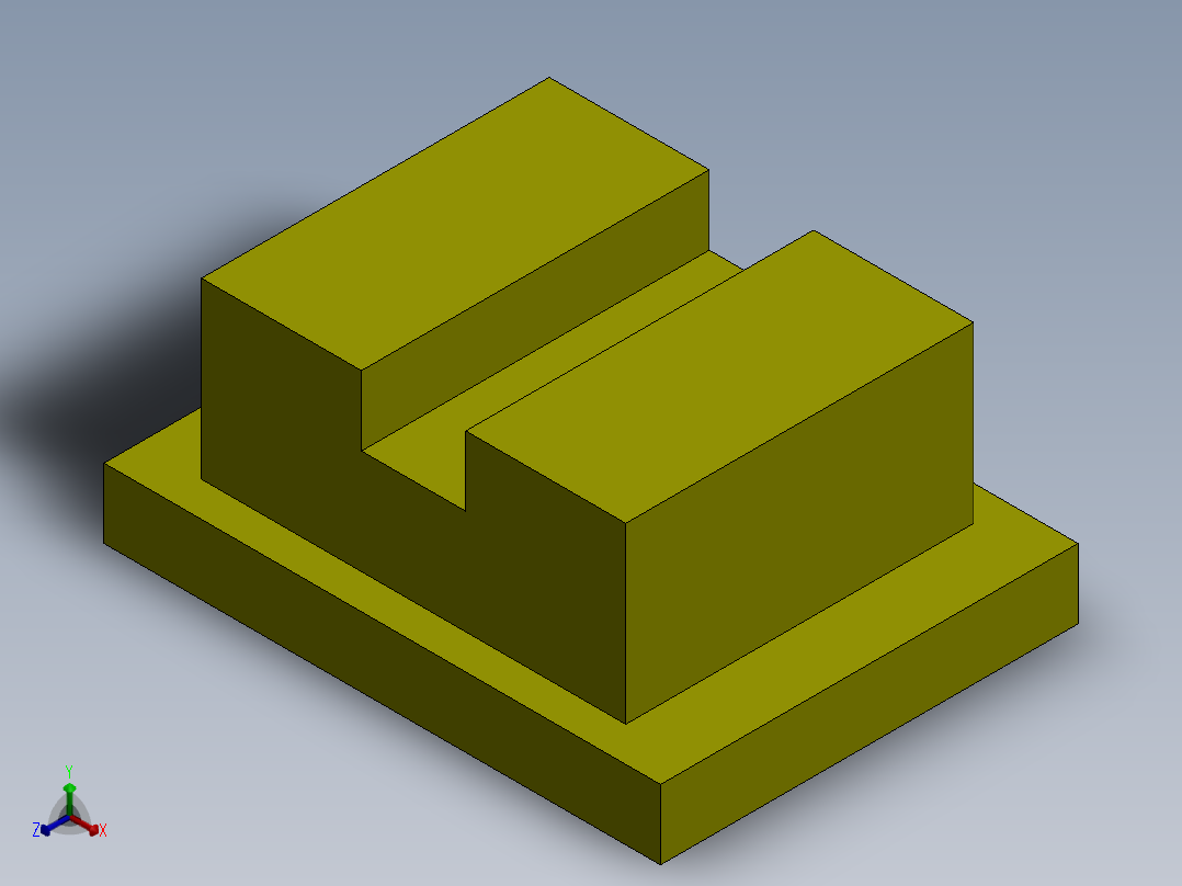 SW建模练习题-exercise 125正等轴测图