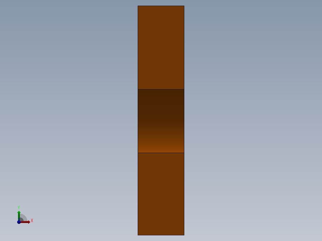 SW建模练习题-exercise 138前视图