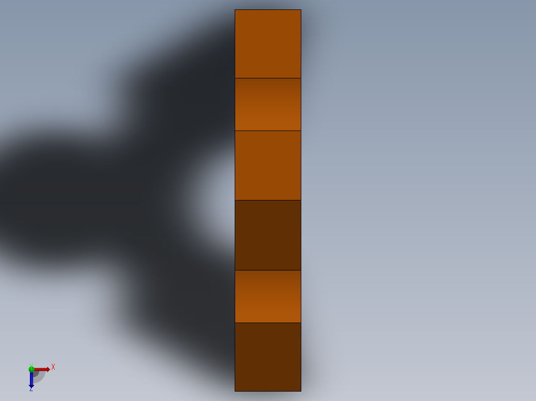 SW建模练习题-exercise 138俯视图