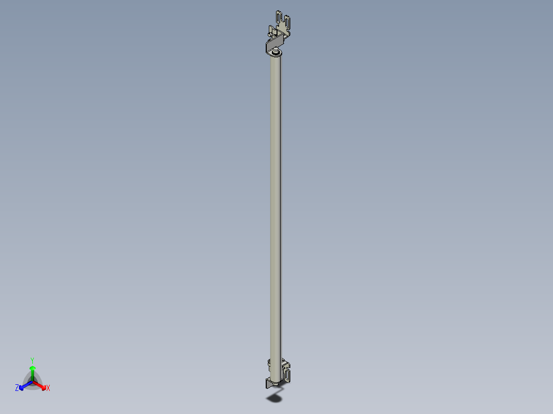 基恩士SL-JB63_back-mount_kc图纸模型主视图