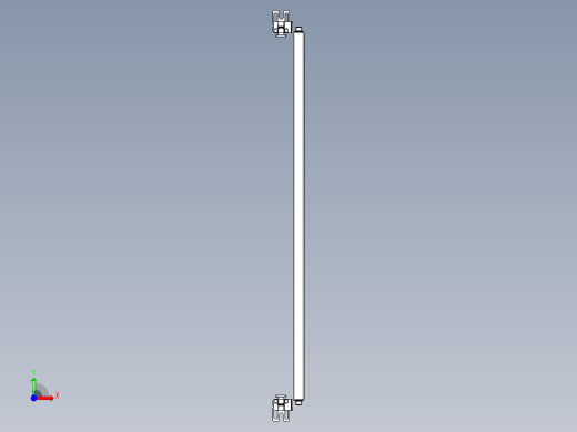 基恩士SL-JB63_back-mount_kc图纸模型前视缩略图