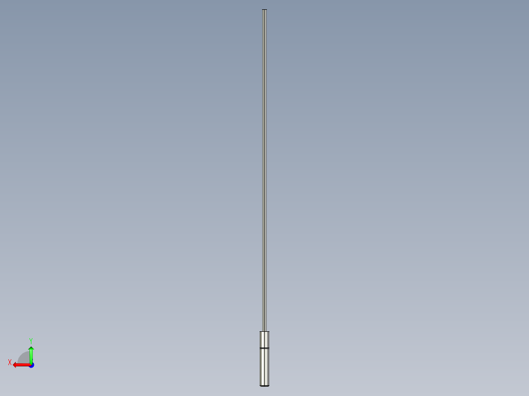 基恩士FU-35FZcore_kc图纸模型后视图