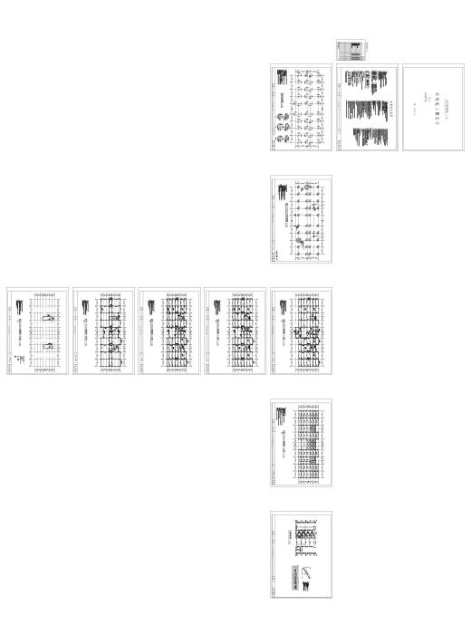 某中学教学楼cad设计缩略图