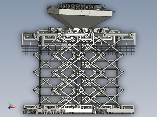 升降气动烘烤装置前视缩略图