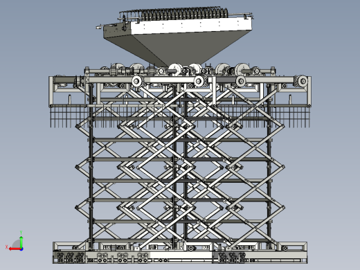 升降气动烘烤装置后视缩略图