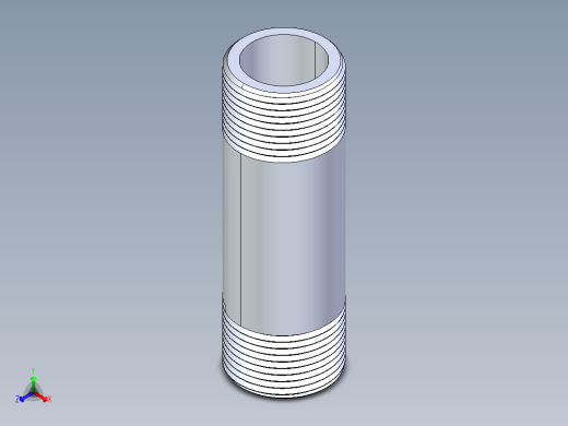 CPVC管件33-Sch80_Nipple_MPTxMPT_9861-136_1in x 4in