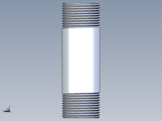 CPVC管件33-Sch80_Nipple_MPTxMPT_9861-136_1in x 4in右视缩略图