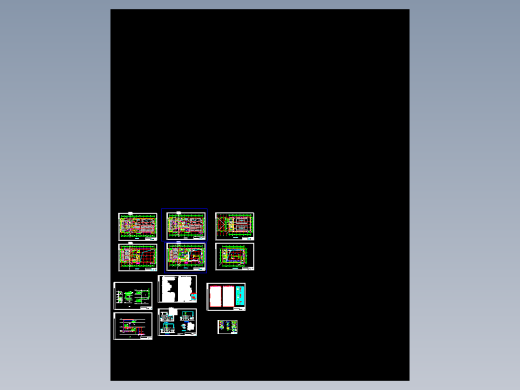 某社会保障能力建设中心体育馆通风空调图