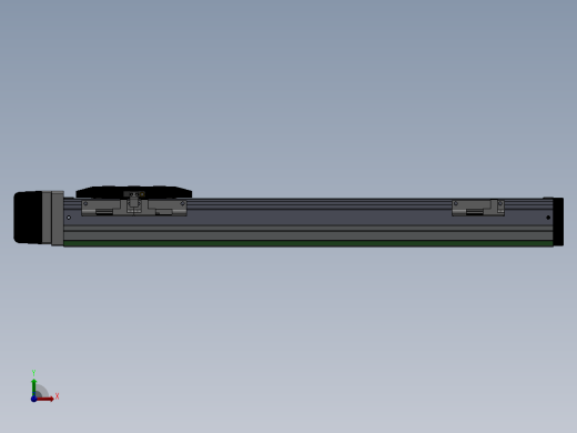 电动滑台模组SDH50右连模组（配台达电机） 前视缩略图