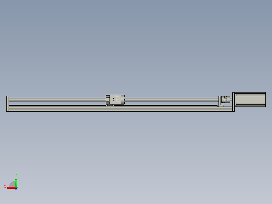 模组FSK40-L10C7-BC-T40（800行程）后视图