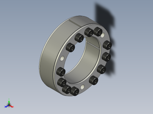 夹具正等轴测缩略图