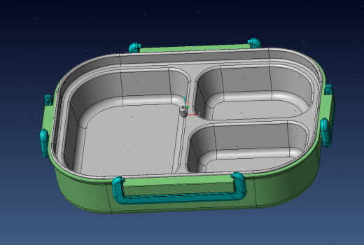 3格学生餐盒饭盒缩略图