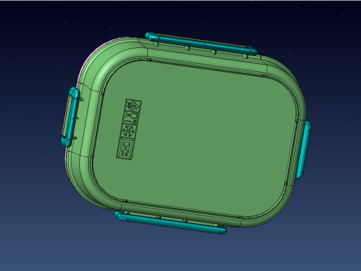 3格学生餐盒饭盒缩略图