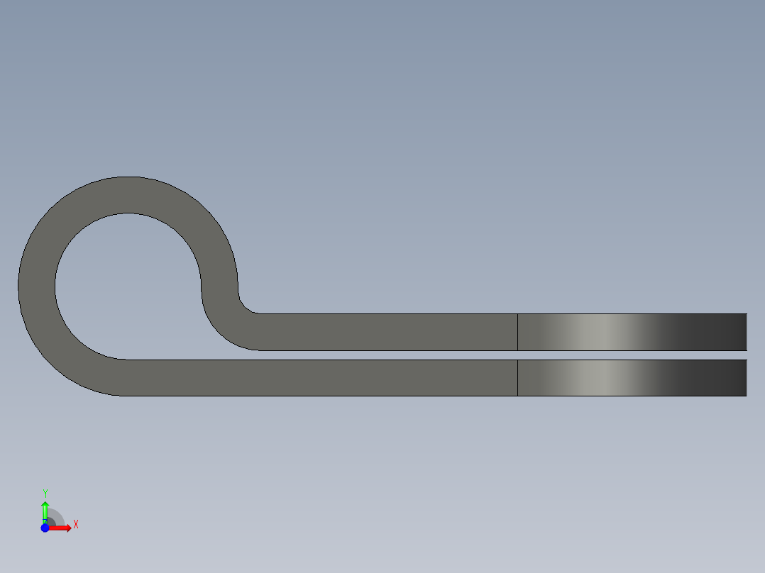 HP 系列 P 夹-H1P-BK前视图