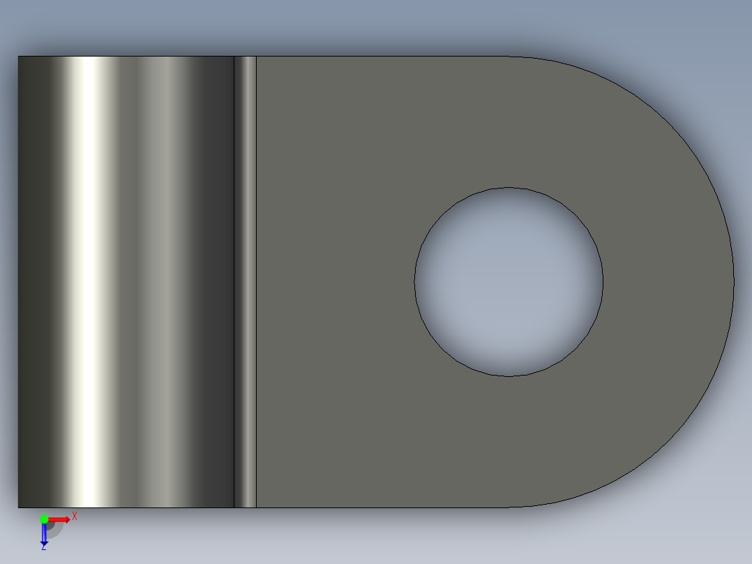 HP 系列 P 夹-H1P-BK俯视图