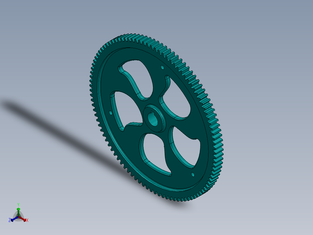 碎草机正等轴测图