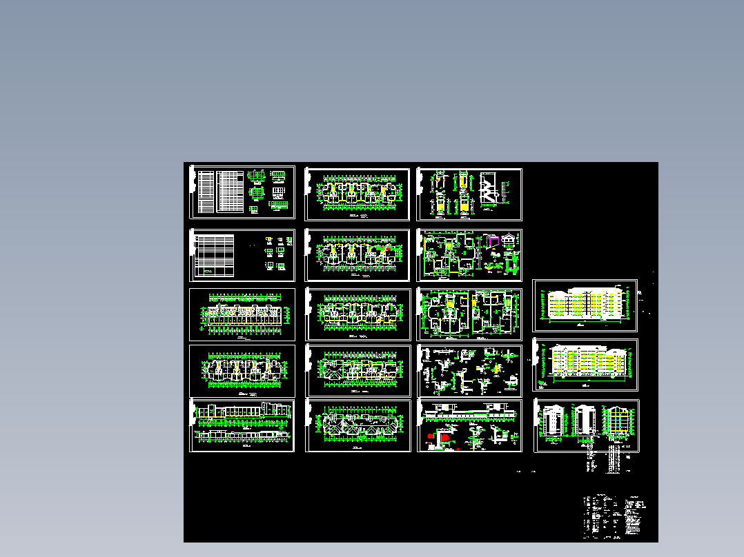 多层住宅建筑施工图 2