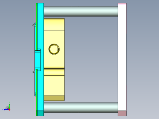 ZAZ00-A-笔记本CNC工装夹具三维模型CNC2-1023右视缩略图