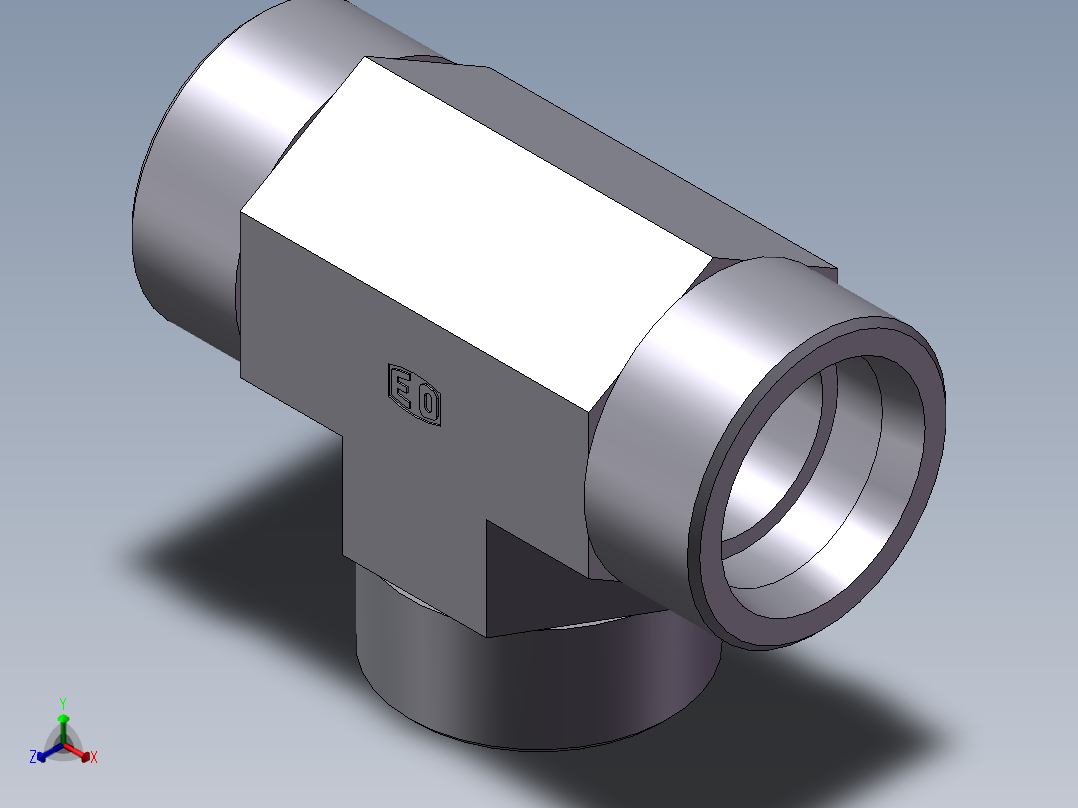 AC+AD 三通接头 T、AD-52