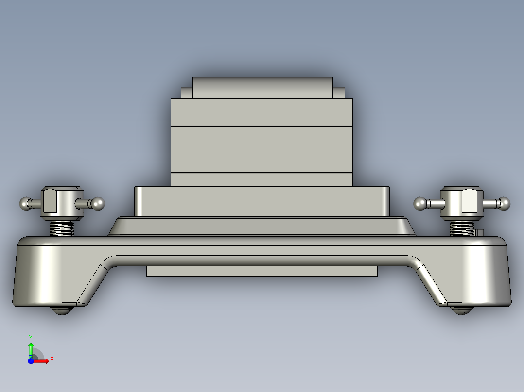 水准测量平台前视图