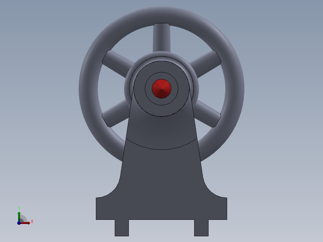 A2004878-车床尾座前视图