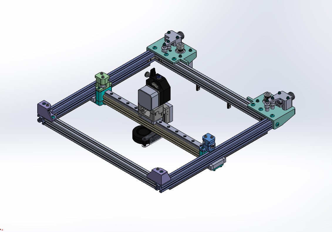 3D打印机的一部分