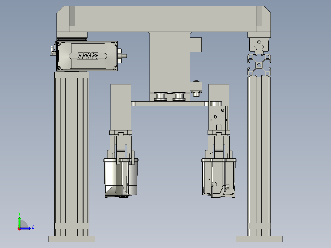 BK08-1BK13244-06-2000上料机械手左视图