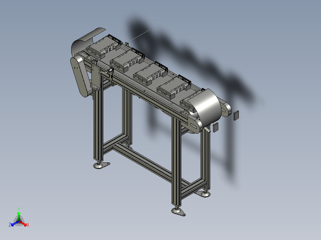 YLES040E-07(A向)上拉带主视图