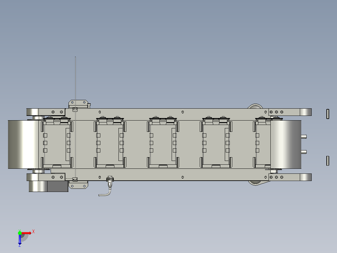 YLES040E-07(A向)上拉带俯视图