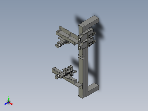 PCB-散热片-上料移动正等轴测缩略图