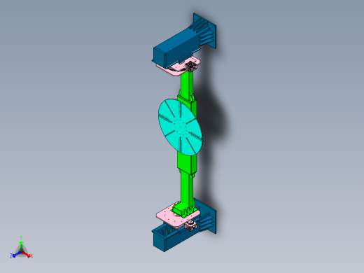 二轴转盘变位机设计