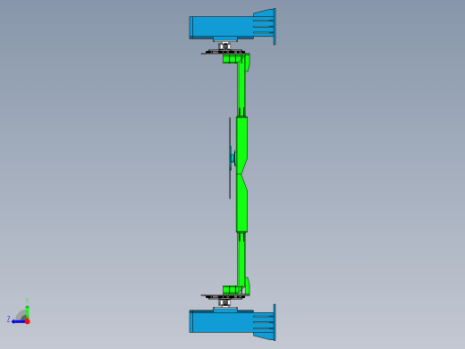 二轴转盘变位机设计右视缩略图